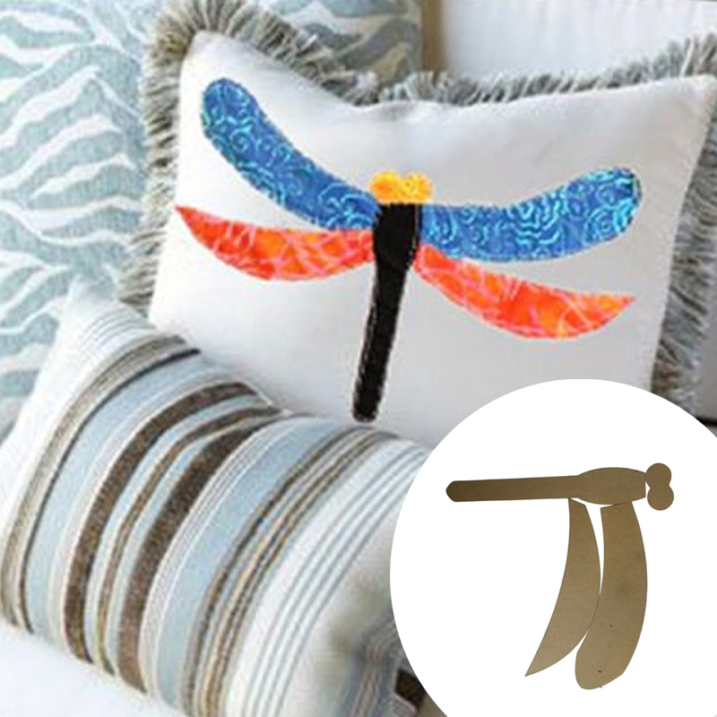 Embroidery Tools - Шаблон для квилтинга «Стрекоза», прозрачный узор