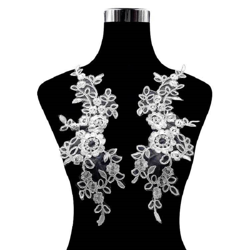Embroidery Flower Pattern - 1 пара вышивки на цветочном узоре,