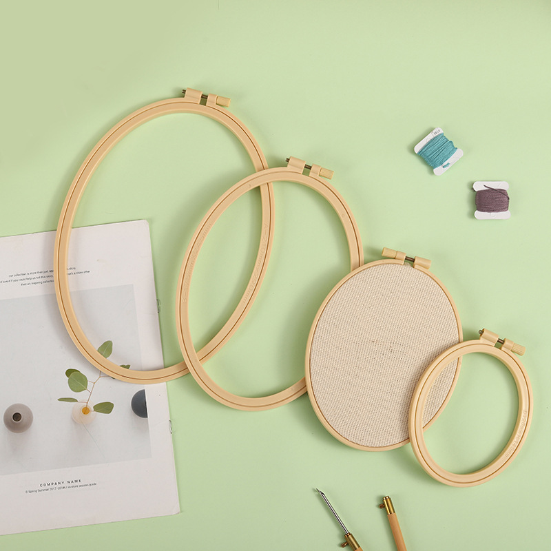 Embroidery Hoop Plastic - 1 шт., обруч для вышивки крестом
