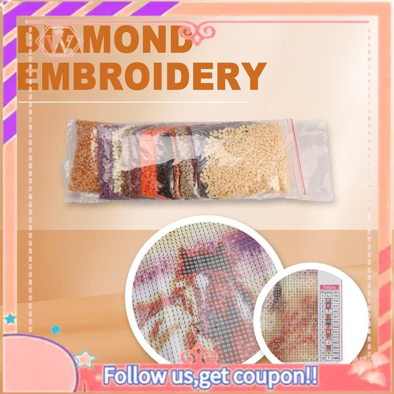 Embroidery Running Stitch - Модернизированная полная дрель квадратный алмаз DIY