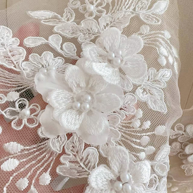 2 шт. = 1 пара, кружево с выши – обзор и цена Embroidery Flower Pattern
