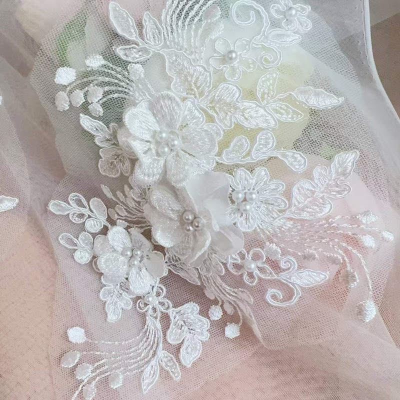 2 шт. = 1 пара, кружево с выши – обзор и цена Embroidery Flower Pattern