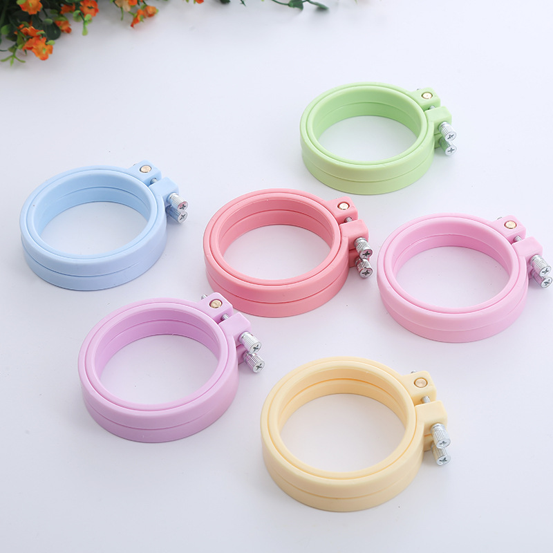 Кольца для вышивки из АБС-плас – обзор и цена Embroidery Hoop Plastic