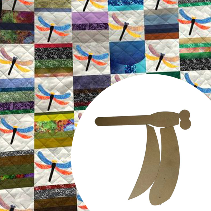 Шаблон для квилтинга «Стрекоза – обзор и цена Embroidery Tools