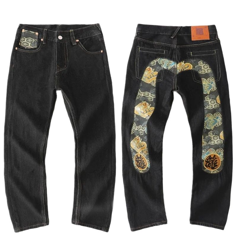 Джинсы мужские с вышивкой ручн – обзор и цена Embroidery On Jeans