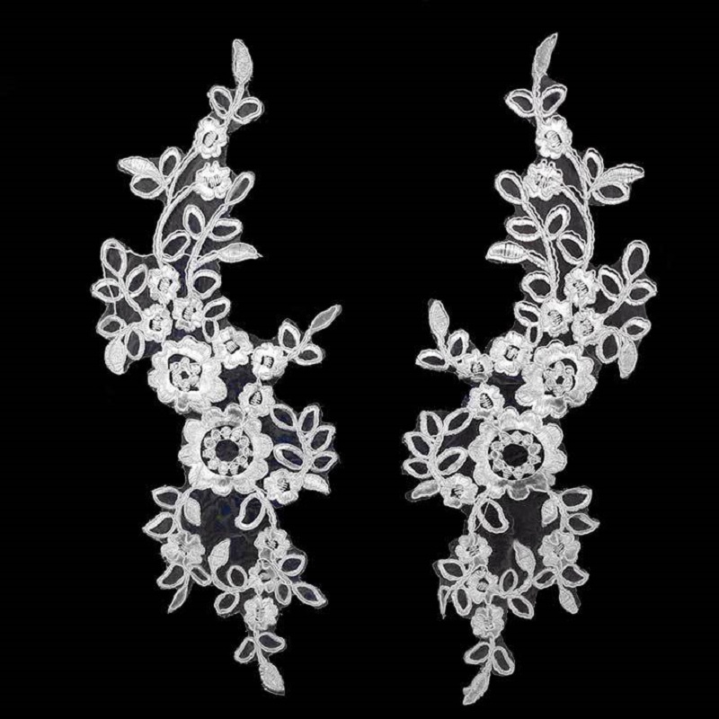 1 пара вышивки на цветочном уз – обзор и цена Embroidery Flower Pattern