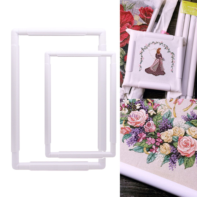 Набор рамок для вышивания квад – обзор и цена Embroidery Hoop Plastic