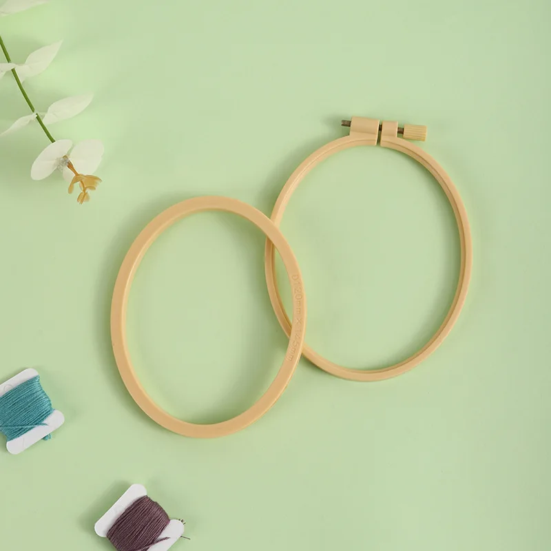 1 шт., обруч для вышивки крест – обзор и цена Embroidery Hoop Plastic