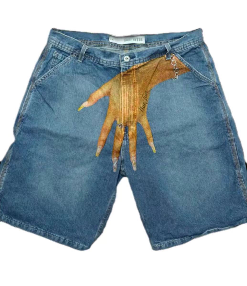 Винтажные джинсовые шорты Deep – обзор и цена Embroidery On Jeans