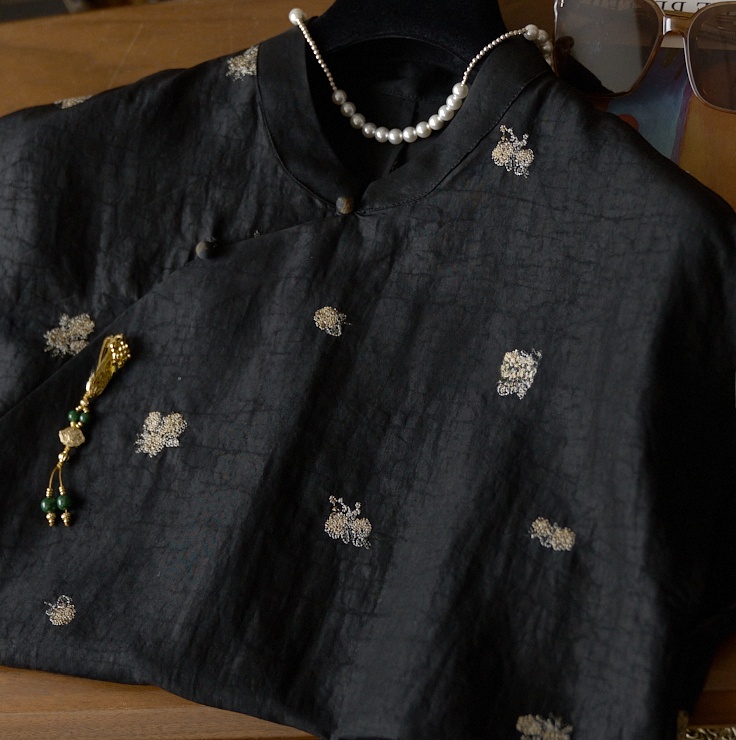 Новая женская блузка в повседн – обзор и цена Embroidery Flower Pattern