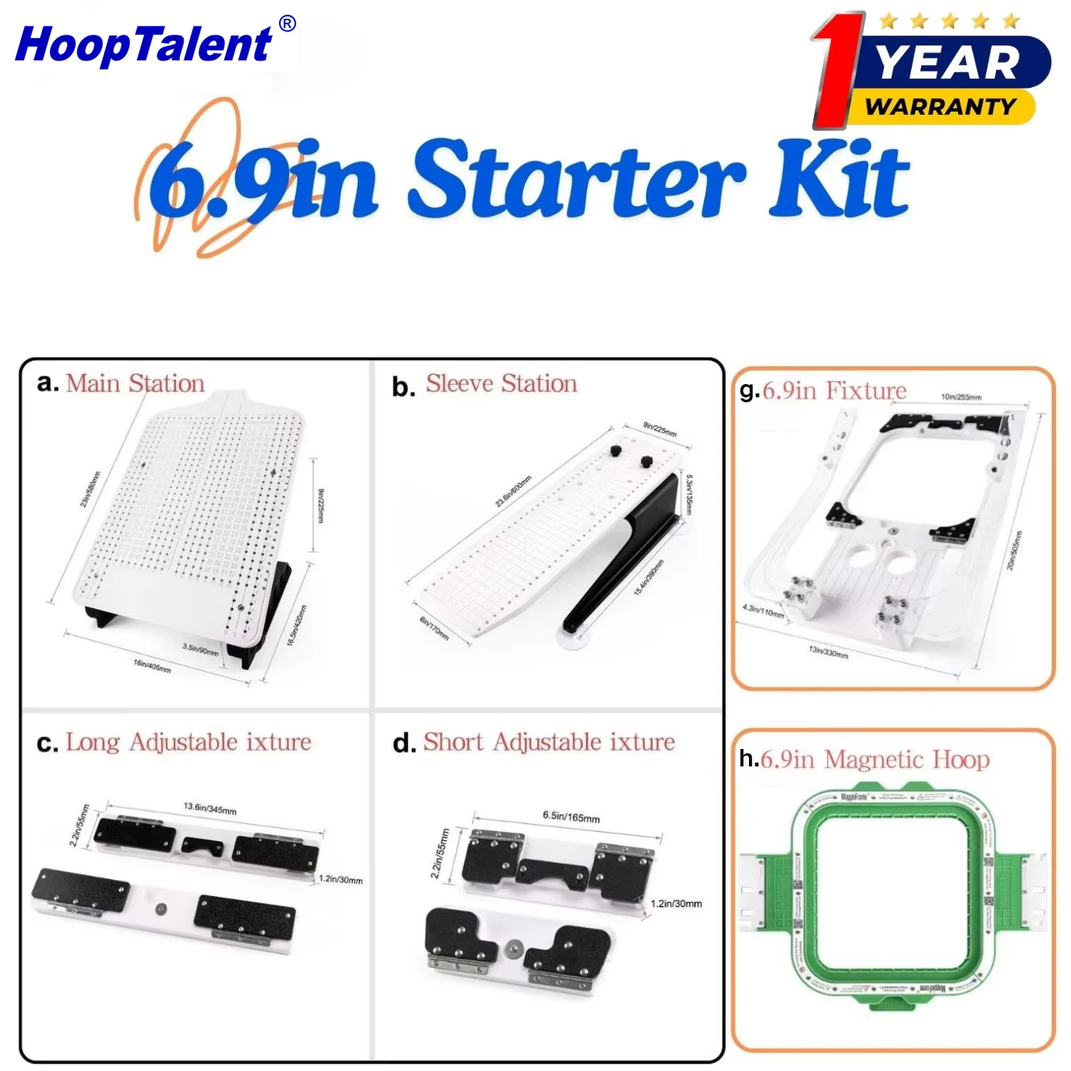Комплект для установки кольцев – обзор и цена Embroidery Hoop Plastic