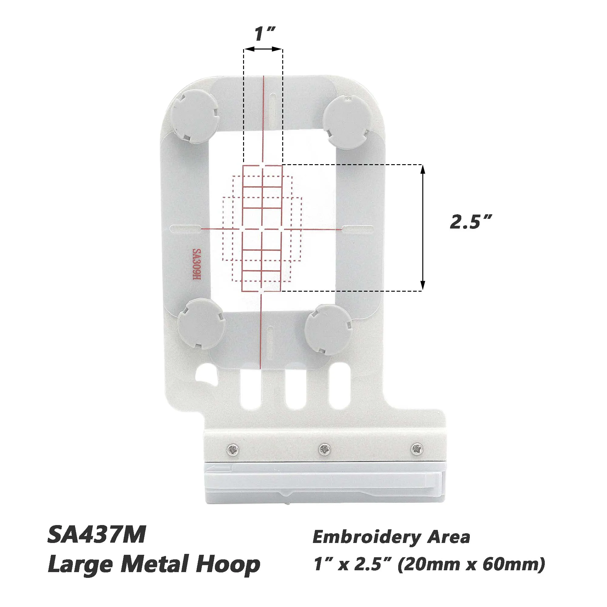 Набор магнитных колец 4-в-1 BM – обзор и цена Embroidery Hoop Plastic