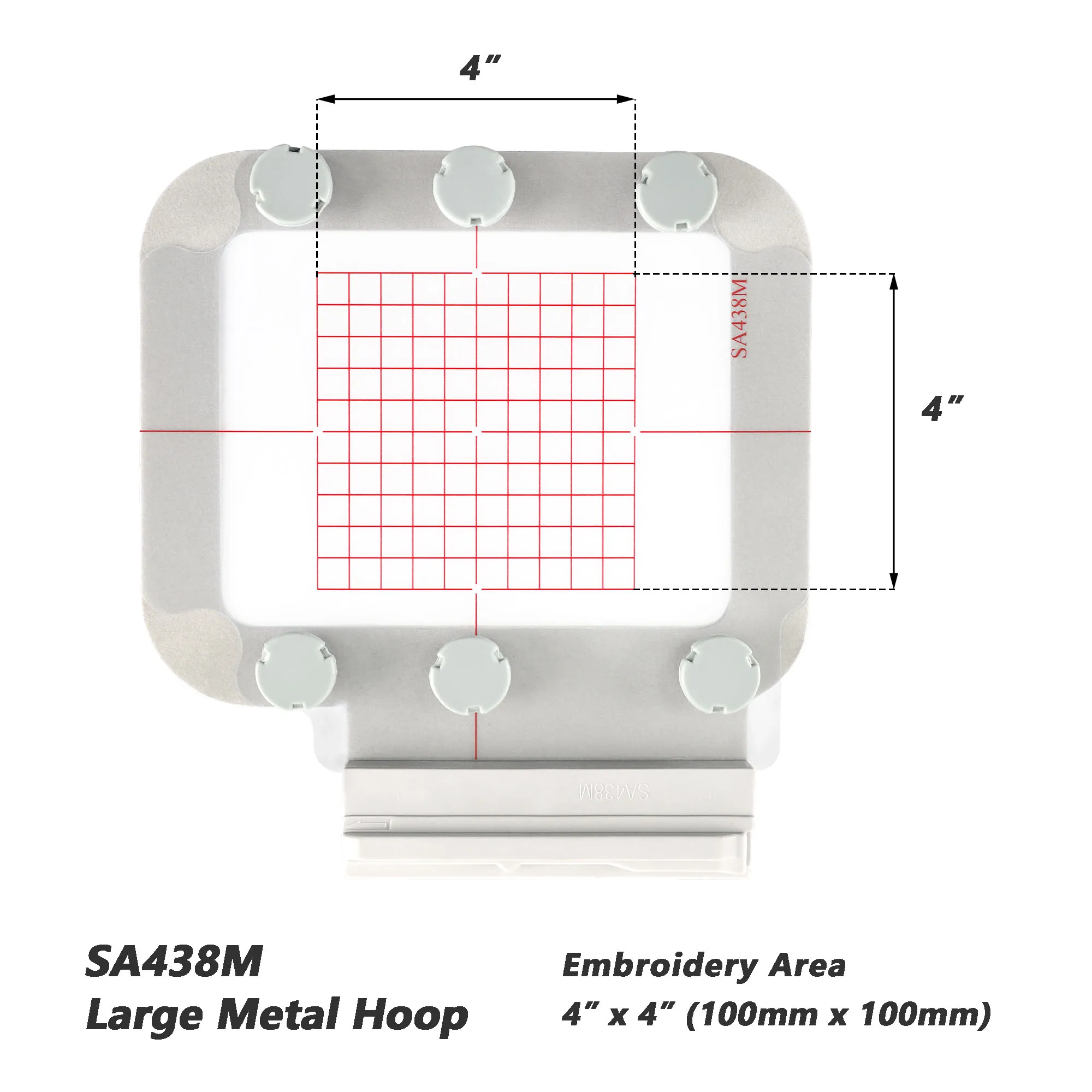 Набор магнитных колец 4-в-1 BM – обзор и цена Embroidery Hoop Plastic