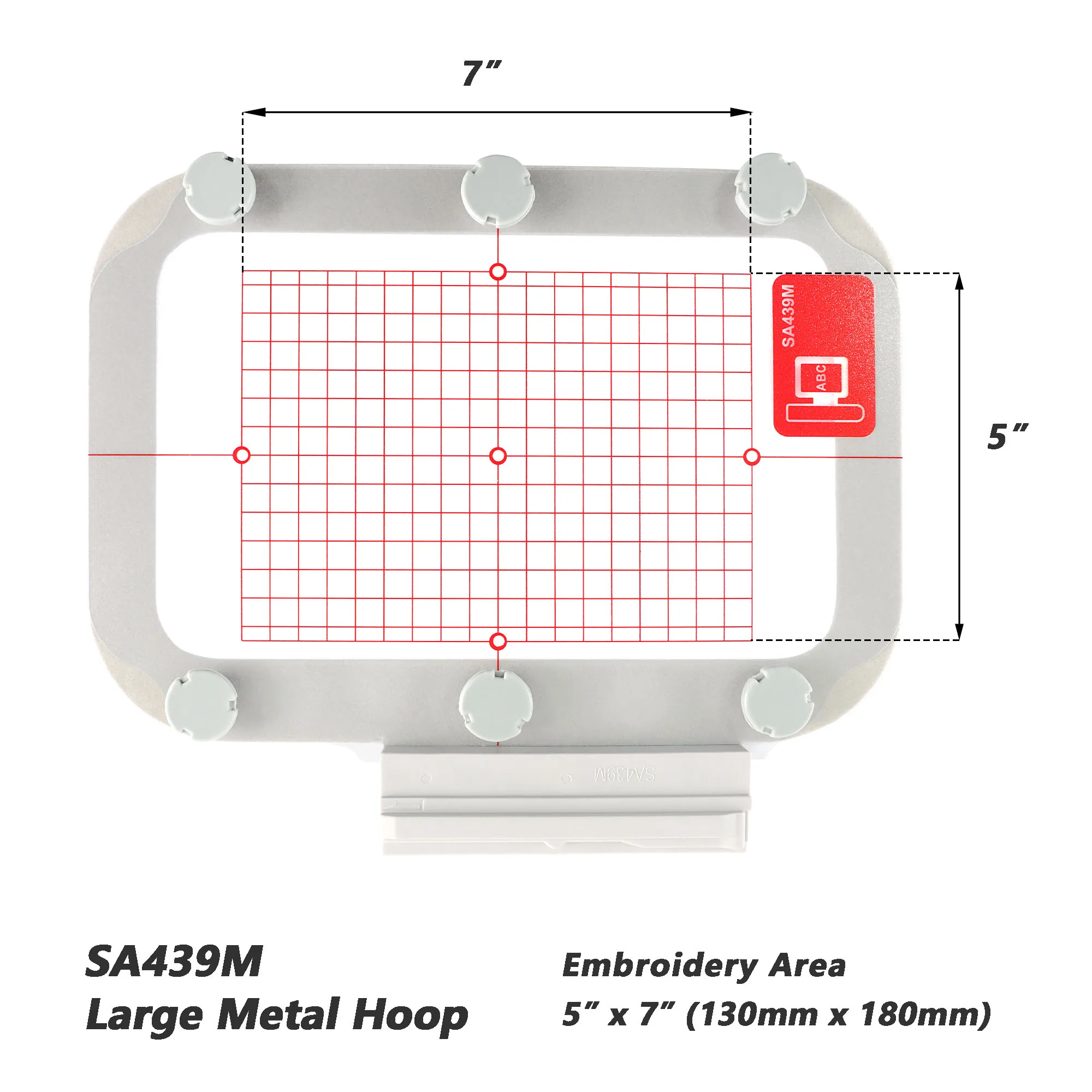 Набор магнитных колец 4-в-1 BM – обзор и цена Embroidery Hoop Plastic
